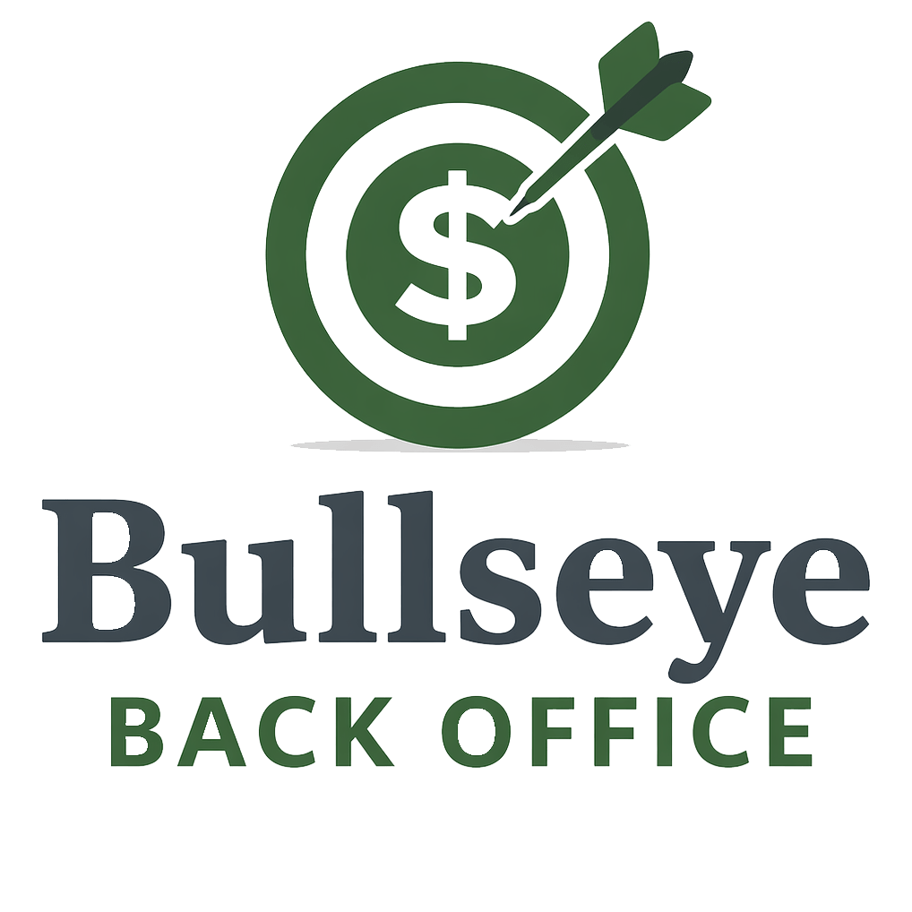 Bullseye Back Office - Words Only Logo