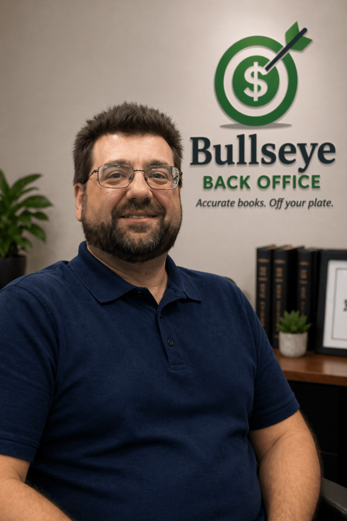 John Madison of Bullseye Back Office providing bookkeeping services for Phoenix businesses